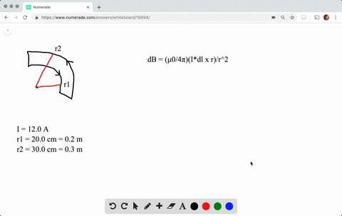 calculate-the-magnetic-field-magnitude-and-direction-at-a-point-p-due-to-a-current-i-120-a-in-the-wi