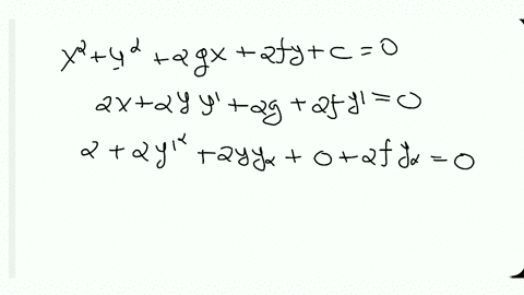 find-the-differential-equation-of-the-family-of-circles-in-the-x-y-plane-hint-the-equation-of-the-ci
