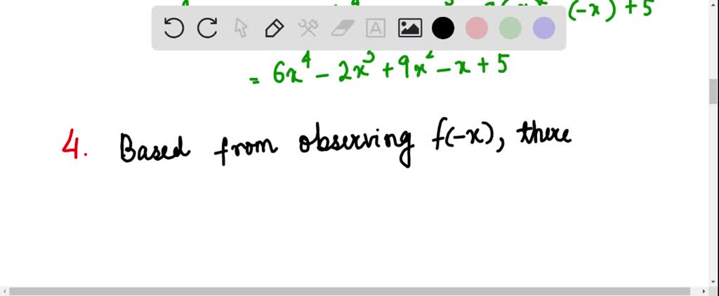 SOLVED:Determine the different possibilities for the numbers of ...