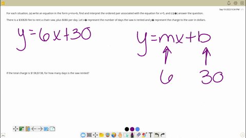 for-each-situation-a-write-an-equation-in-the-form-ym-xbb-find-and-interpret-the-ordered-pair-asso-7
