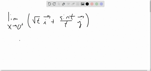 find-the-limit-lim-_t-rightarrow-0leftsqrtt-mathbfifracsin-tt-mathbfjright
