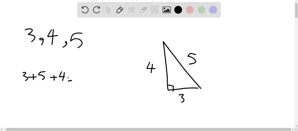 solved-a-right-triangle-has-sides-of-lengths-3-4-and-5-inches-a-find