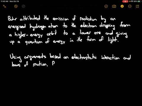 briefly-describe-bohrs-theory-of-the-hydrogen-atom-and-how-it-explains-the-appearance-of-an-emission