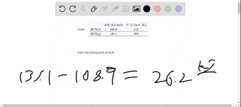 show-that-hydrogen-cyanide-hcn-is-a-gas-at-25circ-mathrmc-by-estimating-its-normal-boiling-point-fro