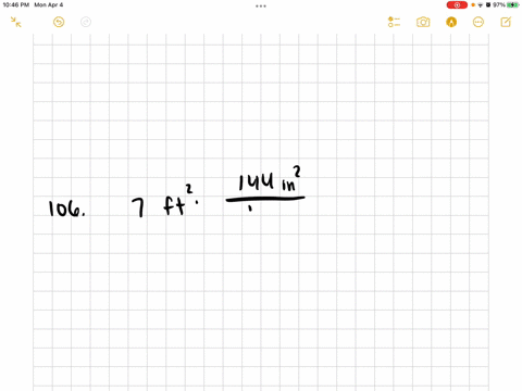 ⏩SOLVED:Convert the units of area by using multiple factors of the ...