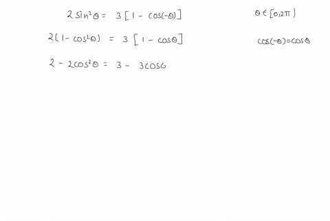 solve-each-equation-on-the-interval-0-leq-theta2-pi-2-sin-2-theta31-cos-theta
