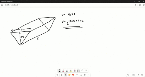 a-trough-is-6-mathrmm-long-and-its-ends-have-the-shape-of-isosceles-triangles-that-are-1-mathrmm-acr