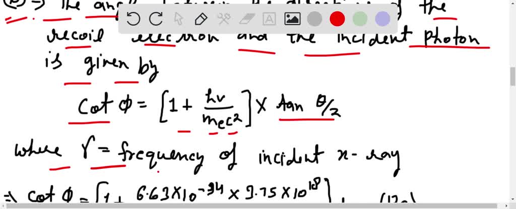 What Is Mean By Recoil Electron