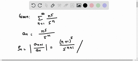 sum_n1infty-fracn55n-2