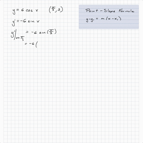 find-equations-of-the-tangent-line-and-normal-line-to-the-curve-at-the-given-point-y6-cos-x-quadpi-3