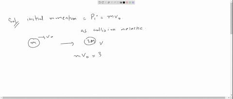 a-block-c-of-mass-m-is-moving-with-velocity-v_0-and-collides-elastically-with-block-a-of-mass-m-and-