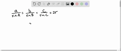 for-a-triangle-inscribed-in-a-circle-of-radius-r-the-law-of-sines-ratios-fracasin-a-fracbsin-b-and-f