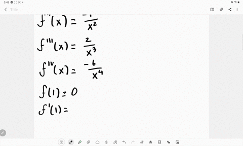 determine-the-fourth-taylor-polynomial-of-ln-x-at-x1