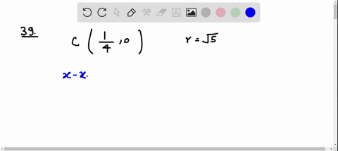 find-an-equation-of-the-circle-that-satisfies-the-stated-conditions-center-cleftfrac14-0right-radius