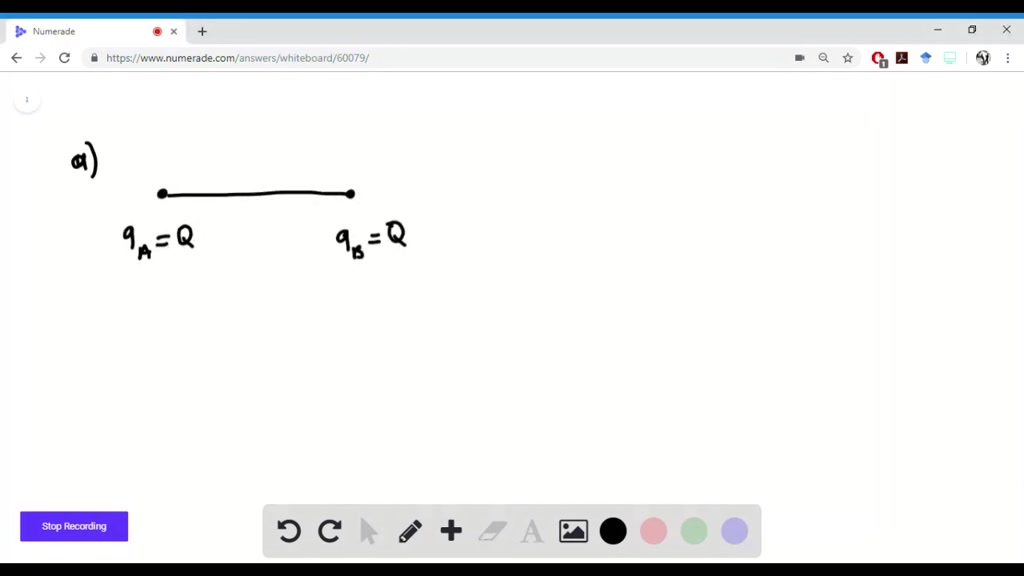 SOLVED:Two Small, Identical Conducting Spheres A And B Are A Distance R ...