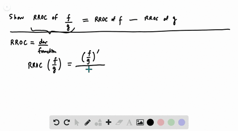 show-that-the-relative-rate-of-change-of-a-quotient-f-g-is-the-difference-between-the-relative-rates