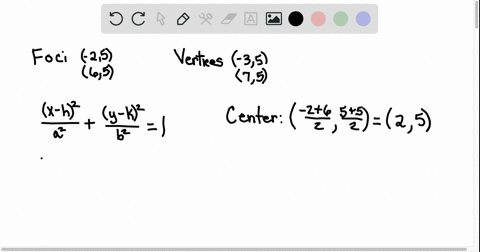 find-the-standard-form-of-the-equation-of-an-ellipse-with-the-given-characteristics-foci-25-and-65qu