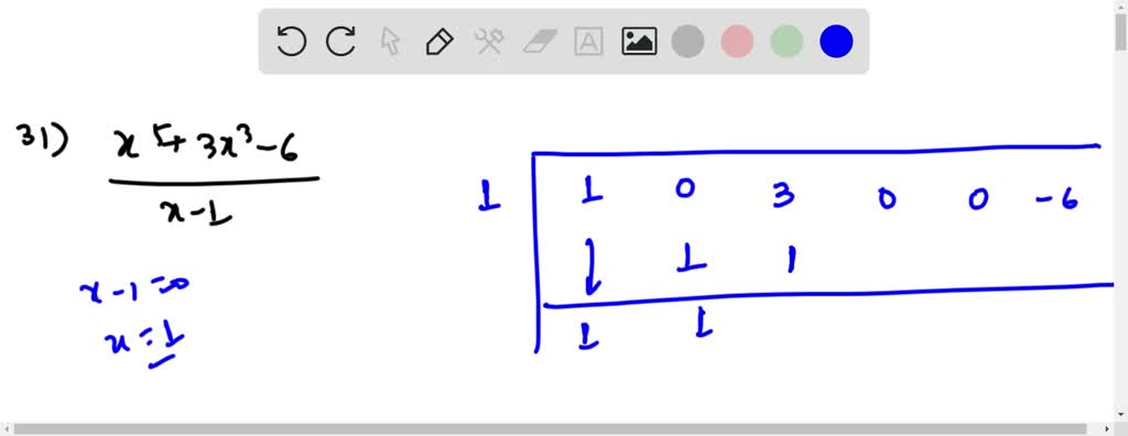 SOLVED:Find the quotient and remainder using synthetic division. \frac ...