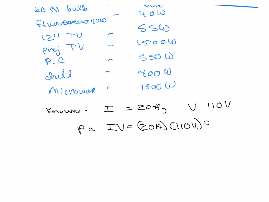 Complete the following table using the following circuits Eleven 120