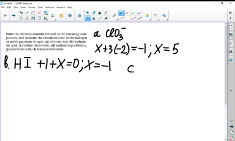write-the-chemical-formula-for-each-of-the-following-compounds-and-indicate-the-oxidation-state-of-t