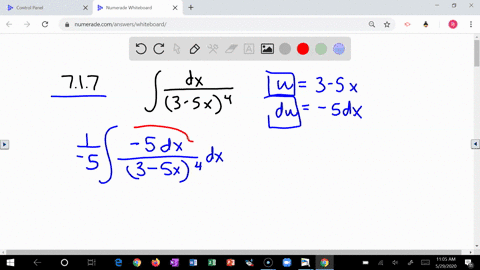 evaluate-the-following-integrals-int-fracd-x3-5-x4-2
