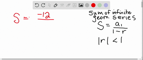find-the-sum-of-the-terms-of-the-infinite-geometric-sequence-if-possible-128-frac163-frac329-dots