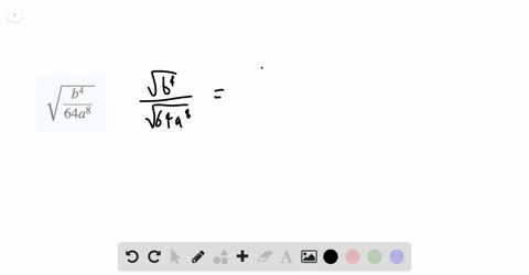 simplify-each-radical-expression-all-variables-represent-positive-real-numbers-sqrtfracb464-a8