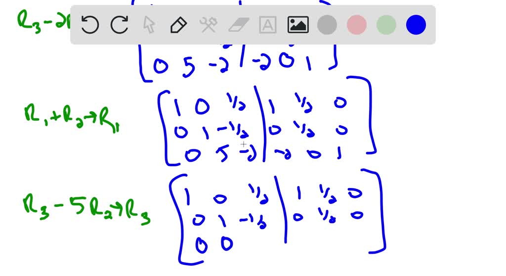 SOLVED:Determine Whether B Is In Col(A) And Whether 𝐰 Is In Row(A), As ...