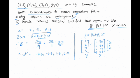 a-rewrite-the-data-in-example-1-with-new-x-coordinates-in-mean-deviation-form-let-x-be-the-associate