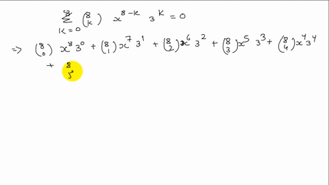 solve-for-x-sum_k0sleftbeginarrayl-8-k-endarrayright-x8-k_3-k0