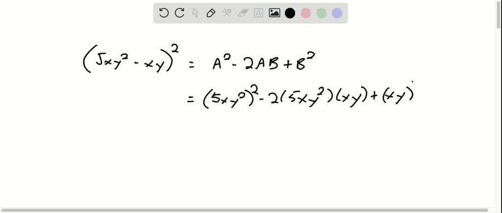 SOLVED:multiply using one of the rules for the square of a binomial. (5 ...