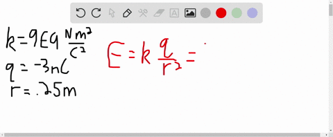 a-particle-has-charge-300-mathrmnc-a-find-the-magnitude-and-direction-of-the-electric-field-due-to-t