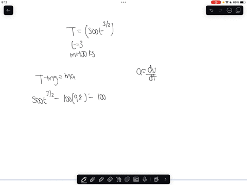 if-the-jets-exert-a-vertical-thrust-of-tleft500-t3-2right-mathrmn-where-t-is-in-seconds-determine-th