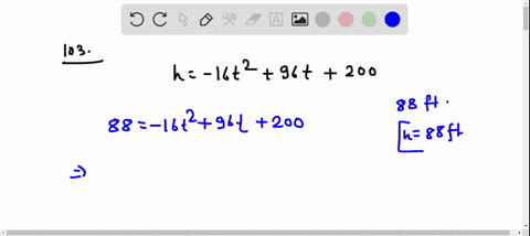 a-ball-is-thrown-upward-from-the-top-of-a-building-its-height-h-in-feet-after-t-seconds-is-given-by-