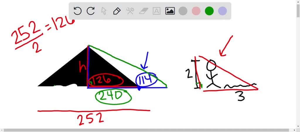 SOLVED:How Tall Is the Great Pyramid? The ancient Greek philosopher ...