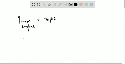 a-conducting-sphere-that-carries-a-total-charge-of-6-mu-mathrmc-is-placed-at-the-center-of-a-condu-2