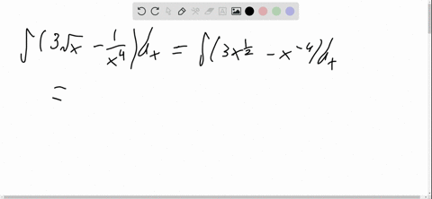 find-the-general-antiderivative-intleft3-sqrtx-frac1x4right-d-x
