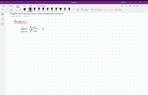 find-the-indicated-limits-lim-_x-rightarrow-2-fracx2x2-4