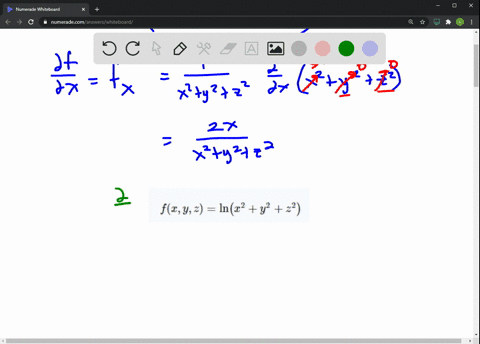 find-the-partial-derivatives-with-respect-to-a-x-b-y-and-c-z-fx-y-zln-leftx2y2z2right