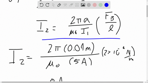 two-parallel-wires-separated-by-400-cm-repel-each-other-with-a-force-per-unit-length-of-200-times-10