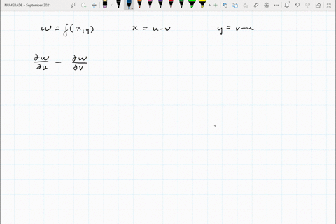 show-that-fracpartial-wpartial-ufracpartial-wpartial-v0-for-wfx-y-xu-v-and-yv-u