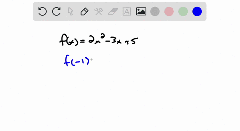 given-the-quadratic-function-fx2-x-2-3-x5-evaluate-each-of-the-following-f-1