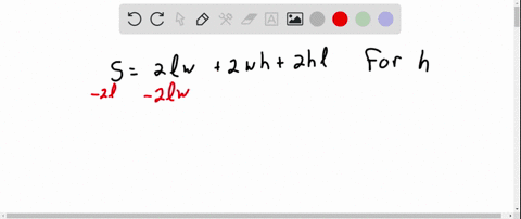 solve-each-formula-for-the-specified-variable-assume-that-the-denominator-is-not-0-if-variables-a-19