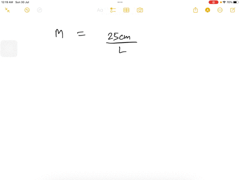 what-is-the-magnification-of-a-magnifying-lens-with-a-focal-length-of-10-mathrmcm-if-it-is-held-30-m