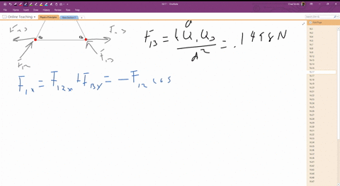 ii-three-charged-particles-are-placed-at-the-corners-of-an-equilateral-triangle-of-side-120-mathrmm-