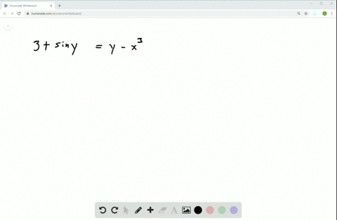 find-d-y-d-x-beginequation3sin-yy-x3endequation