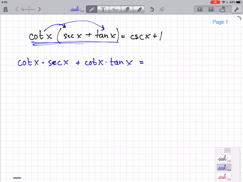 verify-the-equation-is-an-identity-using-multiplication-and-fundamental-identities-cot-xsec-xtan-xcs