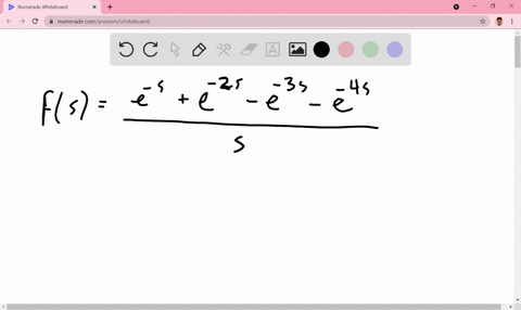 find-the-inverse-laplace-transform-of-the-given-function-fsfrace-xe-2-x-e-3-s-e-4-xs