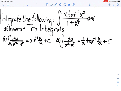 integrate-each-of-the-given-functions-int-fracx-tan-1-x21x4-d-x-2
