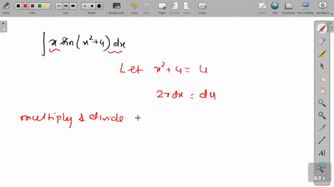 use-the-method-of-substitution-to-find-each-of-the-following-indefinite-integrals-int-x-sin-leftx24r